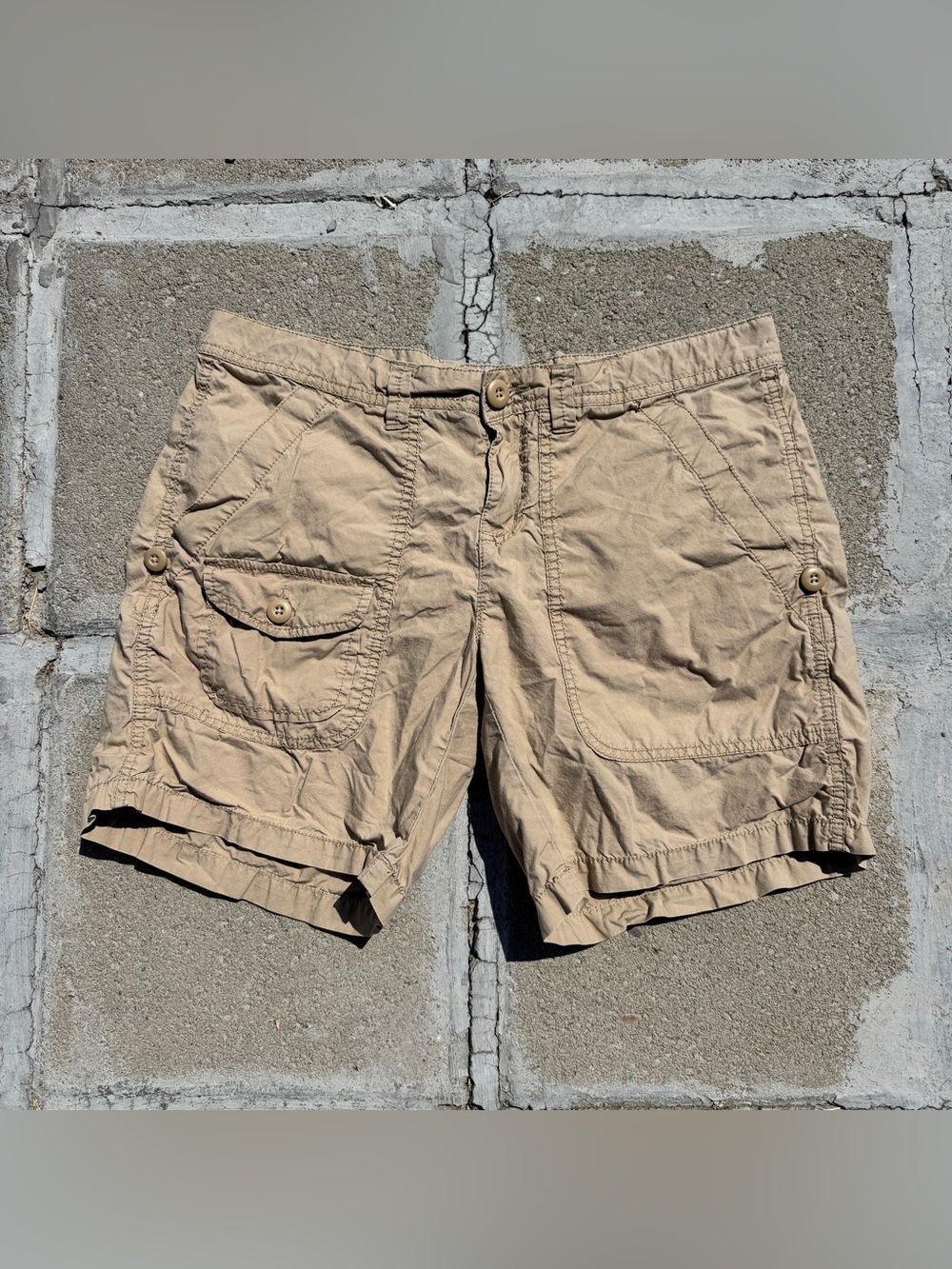 Y2K Polo Ralph Lauren Tan Cargo Shorts